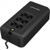 Bluewalker PowerWalker VFD 800 APFC USV - 800 VA / 420 W - 6 Schuko-Steckdosen - Schwarz