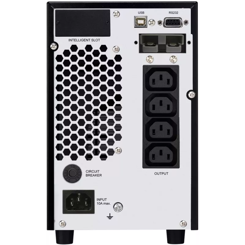 Bluewalker PowerWalker VFI 2000C LCD USV - 1600W / 2000VA - Online Double Conversion - 4x IEC C13 - USB & RS-232 - Tower