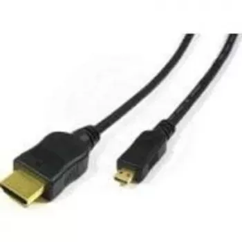 MEDIARANGE MRCS146 HDMI-zu-HDMI-Kabel 1m High-Speed mit Ethernet 4K 18Gbps Schwarz