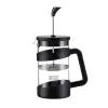 RESTO French Press 600ml Edelstahl Borosilikatglas Kaffeepresse