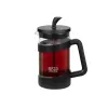 RESTO French Press 600ml Edelstahl Borosilikatglas Kaffeepresse