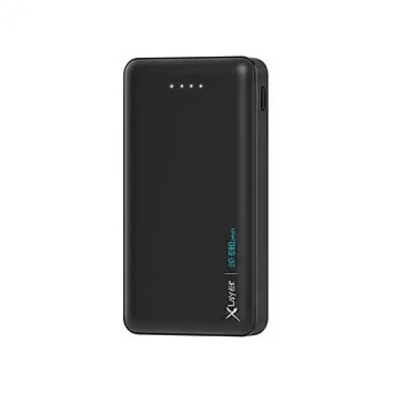 XLayer Powerbank Micro (20.000mAh) Schwarz
