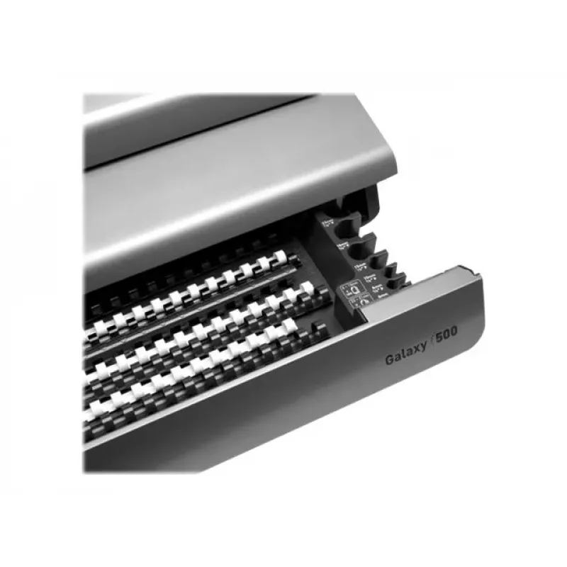 Fellowes Galaxy 500 Comb Bindegerät - 25 Blatt Stanzung, 500 Blatt Kapazität, A4, 21-Ring