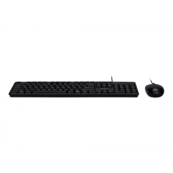 Acer Combo 100 AKW900 + AMW920 Kabelgebundenes Tastatur- und Maus-Set, US-International-Layout, Schwarz, Retail Pack
