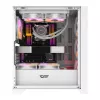Darkflash DRX70 MESH White Mid-Tower Computer Case with 4 RGB Fans