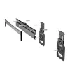AG Neovo WMK-05 Fixed Wall Mount Bracket für 15 inch-86 inch Displays, VESA 75x75 bis 600x400, Schwarz