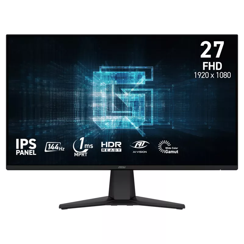 MSI G275L E14 27 inch Full HD IPS 144Hz Gaming Monitor - Schwarz