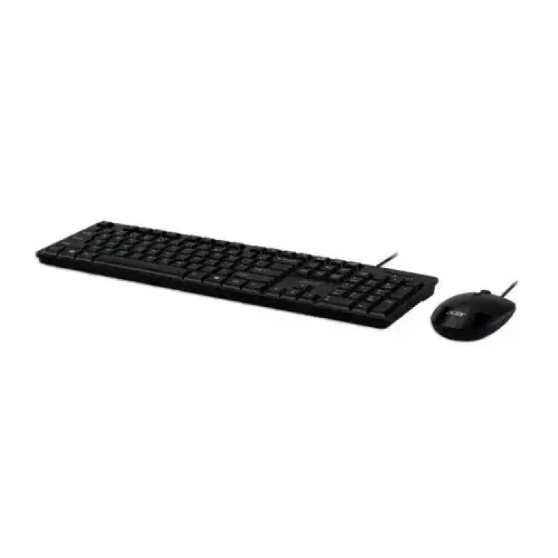 Acer AAK400 Kabelgebundenes Tastatur- und Maus-Set - US-Layout - Schwarz - Retail Pack