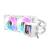 Darkflash DV240S White 240mm All-in-One Liquid CPU Cooler mit ARGB-Beleuchtung