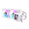 Darkflash DV240S White 240mm All-in-One Liquid CPU Cooler mit ARGB-Beleuchtung