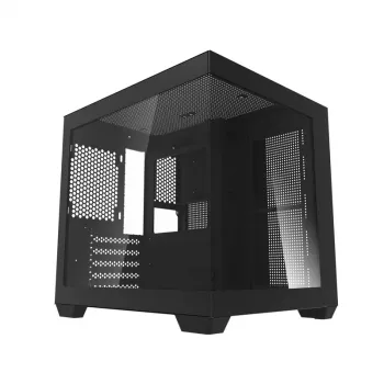 Darkflash C275P Mid-Tower Computer Case (Black) - No Fans