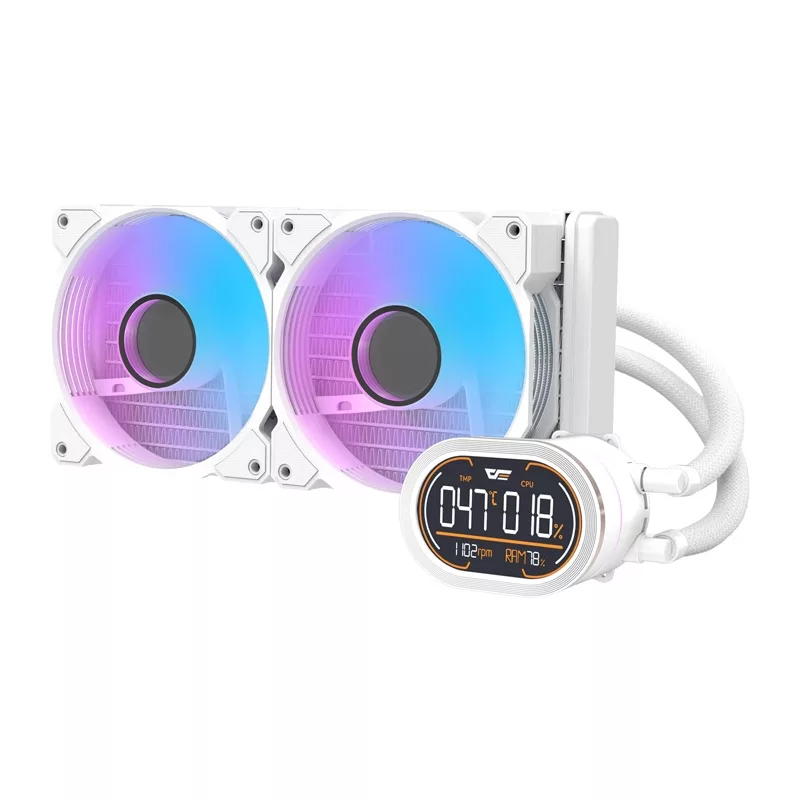 Darkflash DH240D v2 CPU-Kühler, Weiß