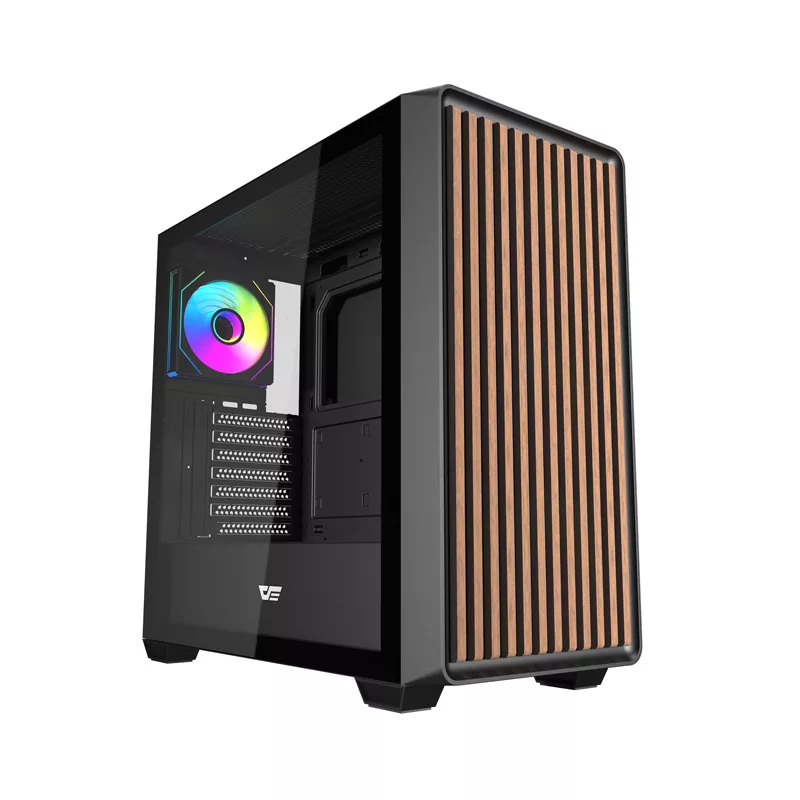 Darkflash DS900WD ATX Mid-Tower Computergehäuse (Schwarz)