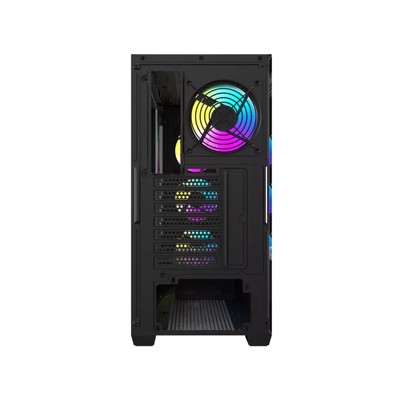 Darkflash DS900WD ATX Mid-Tower Computergehäuse (Schwarz)