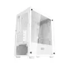 Darkflash M305 Mini Tower Computergehäuse Weiß (ohne Lüfter)