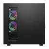 DarkFlash DS950 Mid-Tower Computer Case (Black) mit 6 vorinstallierten ARGB-Lüftern