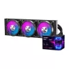 DarkFlash UV360 CPU-Kühler (Schwarz) - 360mm AIO-Flüssigkeitskühler mit ARGB