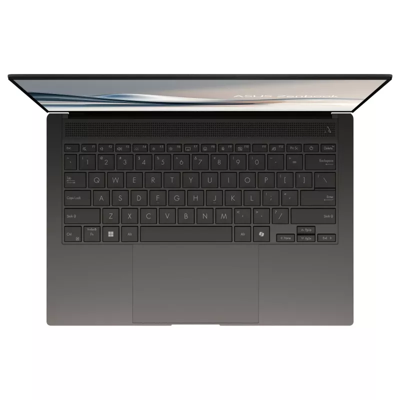 ASUS Zenbook S14 UX5406SA-PV528W Business-Laptop, Intel Core Ultra 7 258V, 14 Zoll 2.8K, 32GB LPDDR5X, 1TB SSD, Windows 11 Home, deutsche QWERTZ-Tastatur