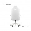 Thermaltake ARGENT E700 Glacier White mit Slate Gray Crayon Echtleder-Stuhl