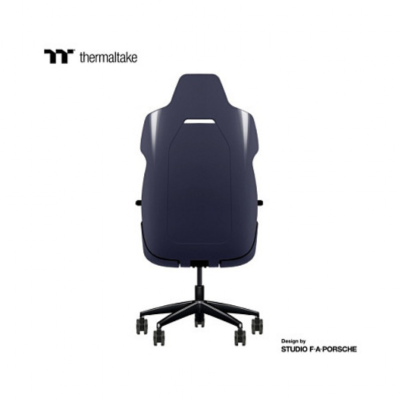 Thermaltake ARGENT E700 Future Dusk mit Slate Gray Crayon Echtleder-Stuhl
