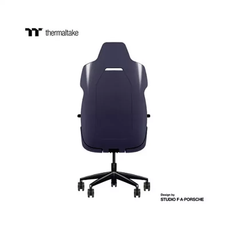 Thermaltake ARGENT E700 Future Dusk mit Slate Gray Crayon Echtleder-Stuhl