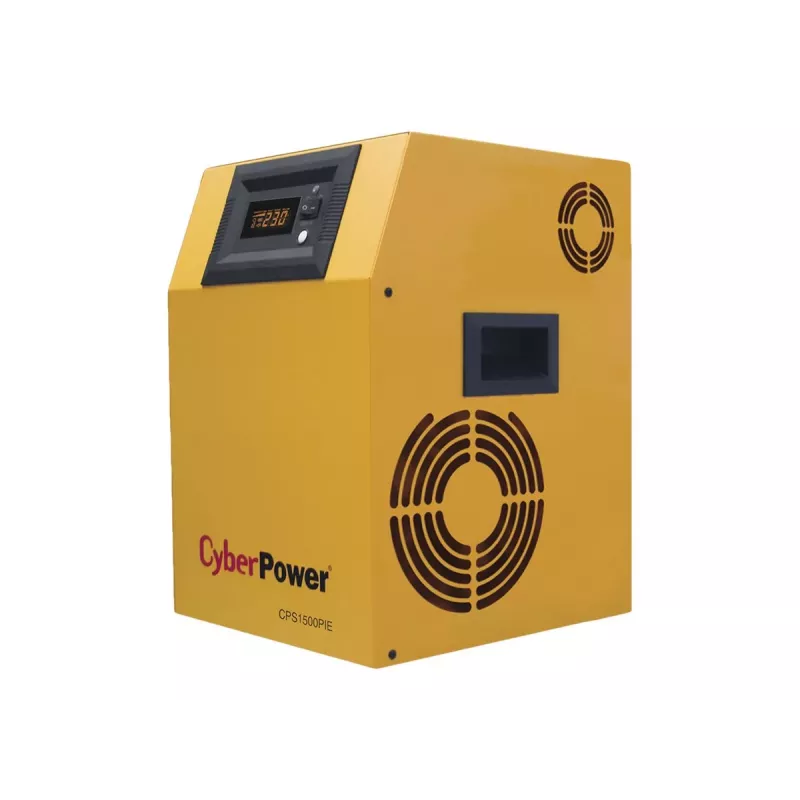 CyberPower CPS1500PIE USV (Unterbrechungsfreie Stromversorgung) Doppelwandlung (Online) 1,5 kVA 1050 W 3 AC-Ausgänge