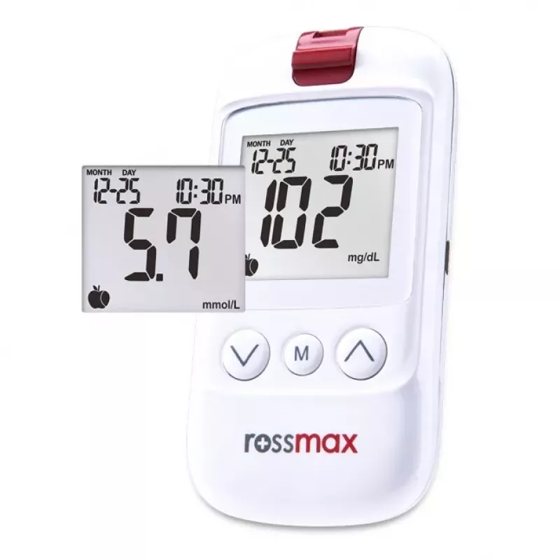 ROSSMAX HS200 BT Blutglukose-Messgerät mit Bluetooth