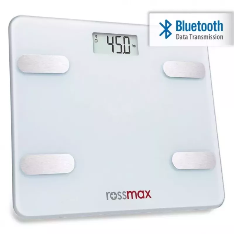 Rossmax WF262 Körperfettmonitor mit Waage und Bluetooth