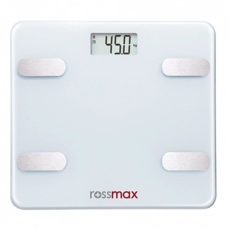 Rossmax WF262 Körperfettmonitor mit Waage und Bluetooth