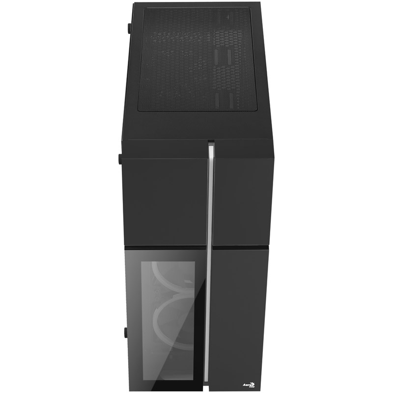 Aerocool Playa Midi-Tower, Tempered Glass - Black