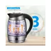 ForMe FKG-488 Kabelloser Wasserkocher 1,8 L Silber/Schwarz