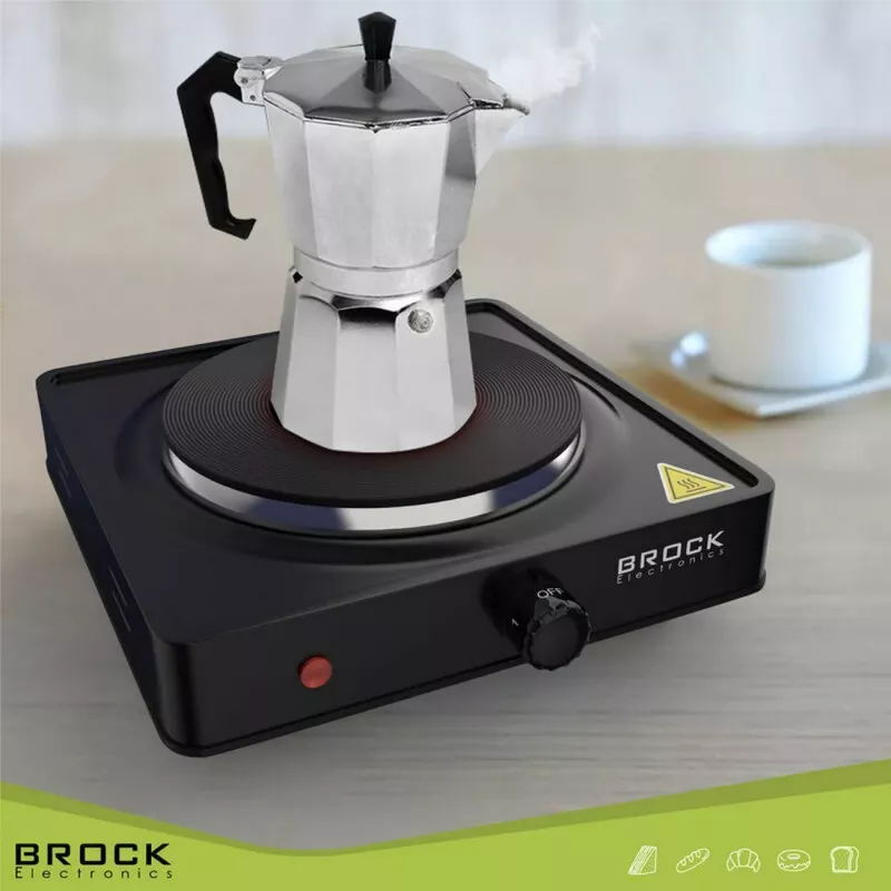 Brock EP 100 BK Wasserkocher 1,0L 1100W Schwarz
