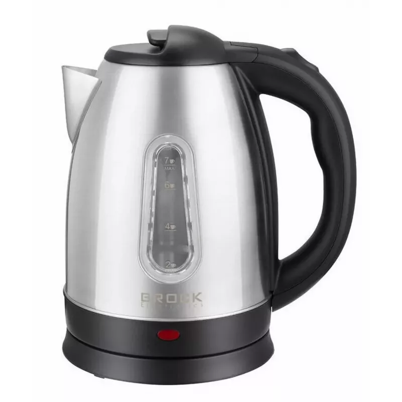 Brock WK 0601 SS Wasserkocher 1,7L 2200W Edelstahl