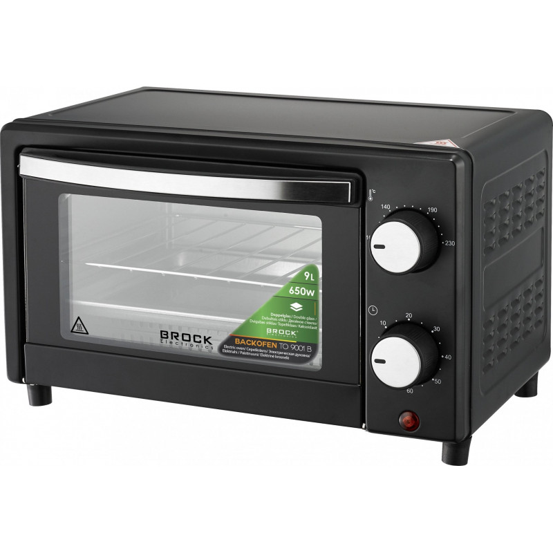 Brock TO 9001 B Toaster Oven 9L 900W Black
