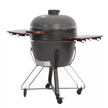 TunaBone Kamado Classic 26 Inch Grill Größe XL Dunkelgrau