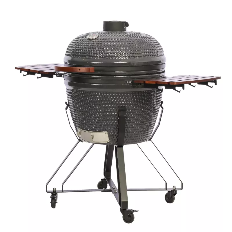 TunaBone Kamado Classic 26 Inch Grill Größe XL Dunkelgrau