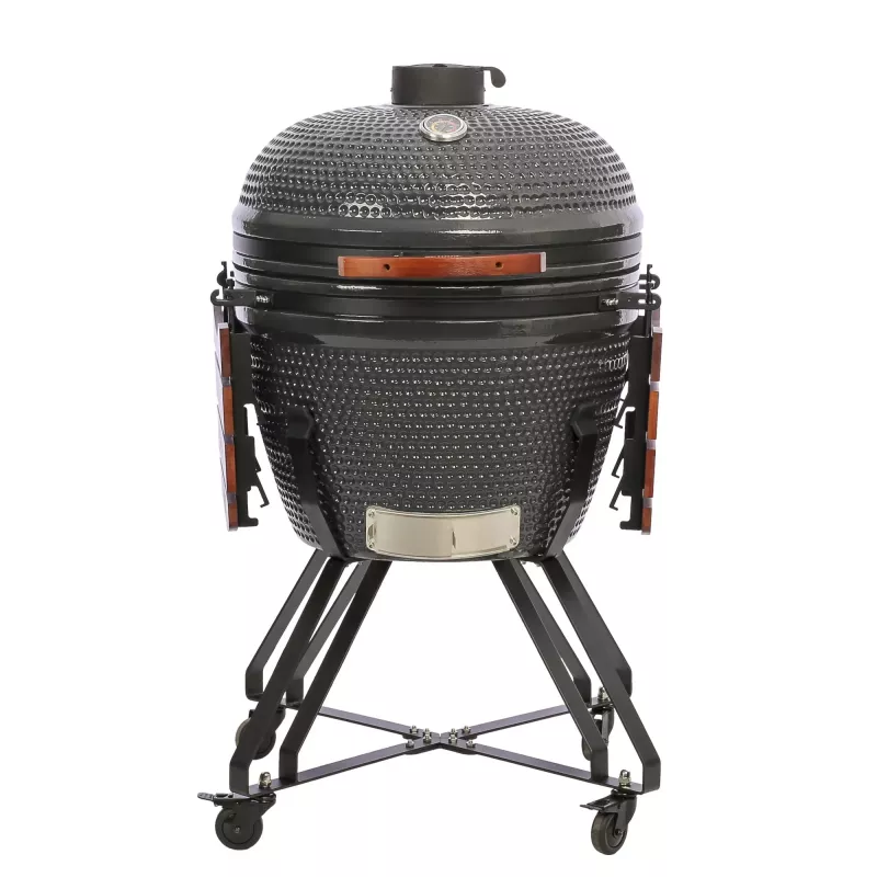 TunaBone Kamado Classic 26 Inch Grill Größe XL Dunkelgrau