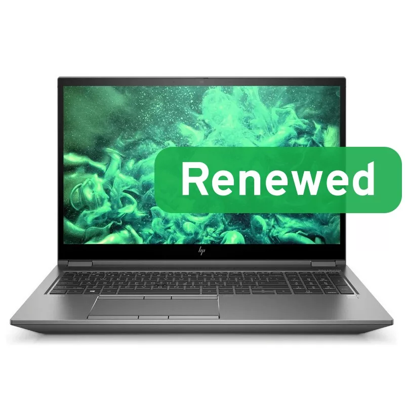 HP Renewed Grade A ZBook Fury 15 G8 Mobile Workstation - 15,6 inch Full HD IPS, Intel Core i7-11850H, 32GB DDR4 RAM, 512GB NVMe SSD, NVIDIA T1200 4GB, Windows 11 Pro, Nordic Tastatur