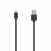 SEEK TOTI USB-A auf Lightning, 2m PVC-Datenkabel 2A (non-MFI), Schwarz