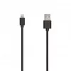 SEEK TOTI USB-A auf Lightning, 2m PVC-Datenkabel 2A (non-MFI), Schwarz