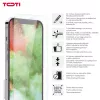 TOTI Tempered Glass 2D Screen Protector Full Cover für iPhone 13/13 Pro/14/16e, Transparent