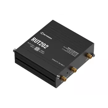 Teltonika RUT202 - 4G LTE Wireless Router, Wi-Fi 4, 2x Ethernet, DIN Rail