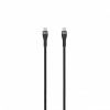 SEEK TOTI USB-C auf USB-C 2m geflochtenes Kabel 3A Schwarz