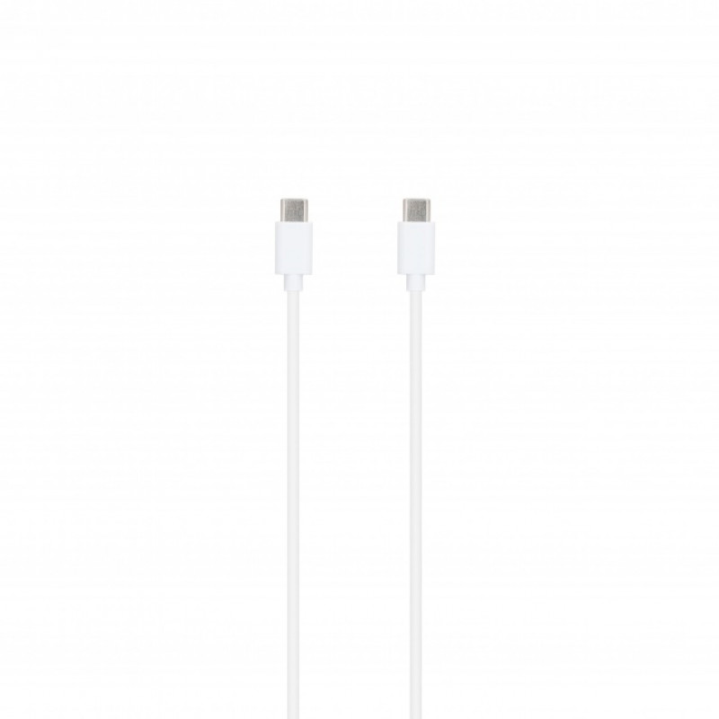 SEEK TOTI Type-C auf Type-C 1m PVC Datenkabel 3A Weiß