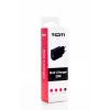 SEEK TOTI 20W Type-C + USB A Wand-Schnellladegerät, Schwarz
