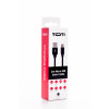 SEEK TOTI USB A auf Micro USB, 2m geflochtenes Kabel, 2A, Schwarz