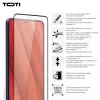 TOTI PREMIUM Premium Tempered Glass 3D Screen Protector Full Cover für Samsung Galaxy S24/S25