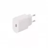 SEEK TOTI 20W Type-C PD Wandladegerät mit Type-C auf Type-C, 1 m PVC-Datenkabel 3A, Weiß