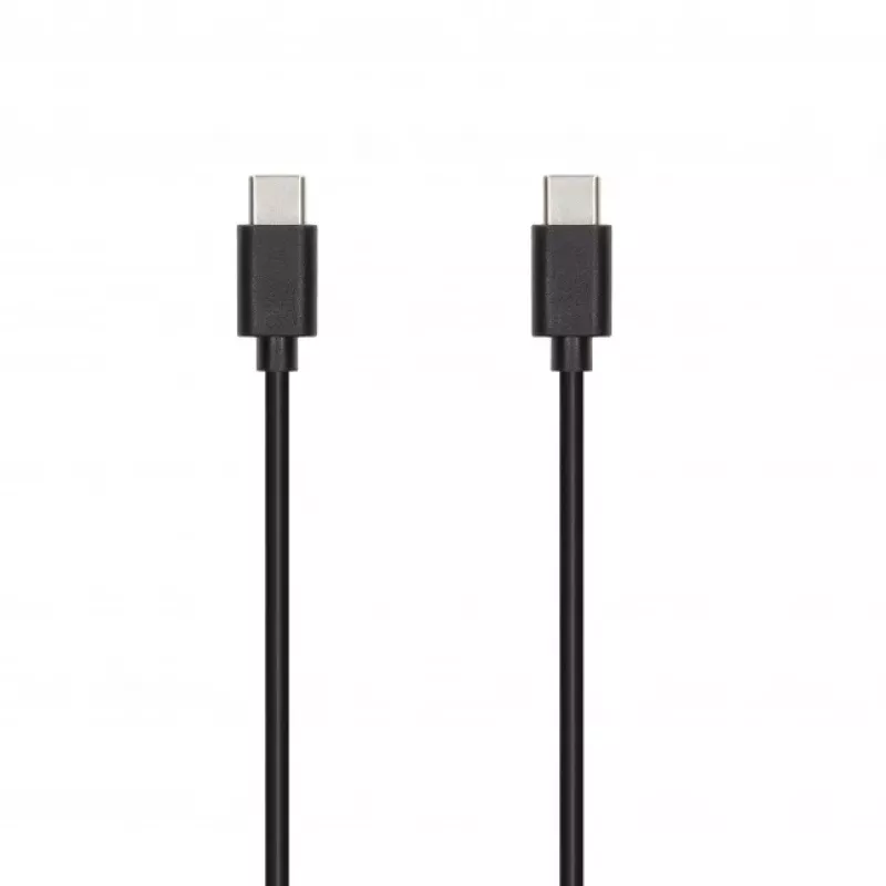 SEEK TOTI 20W Type-C PD Wandladegerät mit Type-C auf Type-C, 1 m PVC-Datenkabel 3A, Schwarz