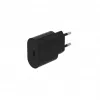 SEEK TOTI 20W Type-C PD Wandladegerät mit Type-C auf Type-C, 1 m PVC-Datenkabel 3A, Schwarz